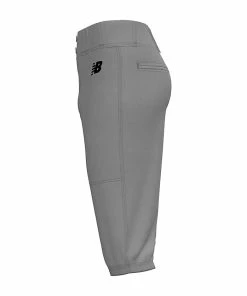 New Balance BBP236 Youth Adversary 2.0 Solid Knicker Baseball Pants - Grey
