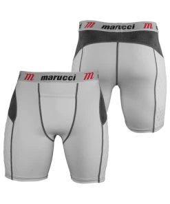 Marucci Youth Elite Padded Baseball Slider Short With Cup
