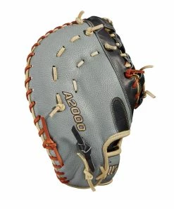 Wilson A2000 12.5" 1620SS First Base Mitt -Gloves Sales Store 3003392328c8d7dae6a65055ea1422398d62f8e3 WBW100119 3 A2000 1B 1620SS 125 GraySS Black Blonde