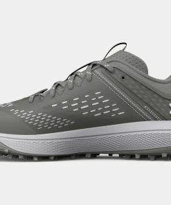 Under Armour Men's Yard Turf Baseball Shoe - Grey 5 Under Armour Men's Yard Turf Baseball Shoe - Grey -Gloves Sales Store 3025593 102 A