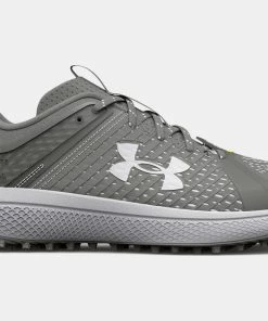 Under Armour Men's Yard Turf Baseball Shoe - Grey