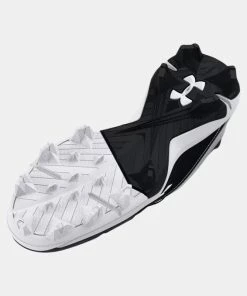 Under Armour Leadoff Low RM Jr. Youth Molded Cleat - Black/White 7 Under Armour Leadoff Low RM Jr. Youth Molded Cleat - Black/White -Gloves Sales Store 3025600 001 SOLE