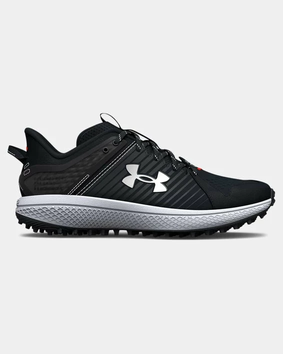 Under Armour Youth Yard Turf Jr. Baseball Shoe - Black 1 Under Armour Youth Yard Turf Jr. Baseball Shoe - Black