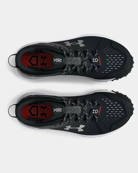 Under Armour Youth Yard Turf Jr. Baseball Shoe - Black 3 Under Armour Youth Yard Turf Jr. Baseball Shoe - Black - Image 3