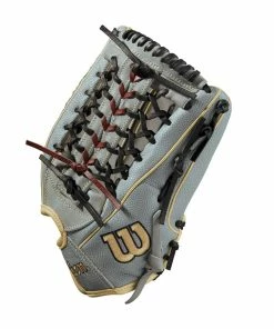 Wilson A2000 12.5" T125SS Fastpitch WBW100216125 -Gloves Sales Store 49f9c397dc951d673701ba9c1f6700118ca28de0 WBW100216 2 A2000 OF T125 125 GreySS Grey Blonde Black