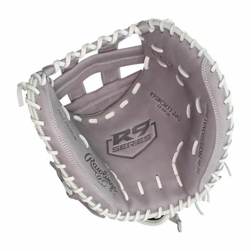 Rawlings R9 33" Fastpitch Catcher's Mitt - R9SBCM33-24G 2 Rawlings R9 33" Fastpitch Catcher's Mitt - R9SBCM33-24G - Image 2