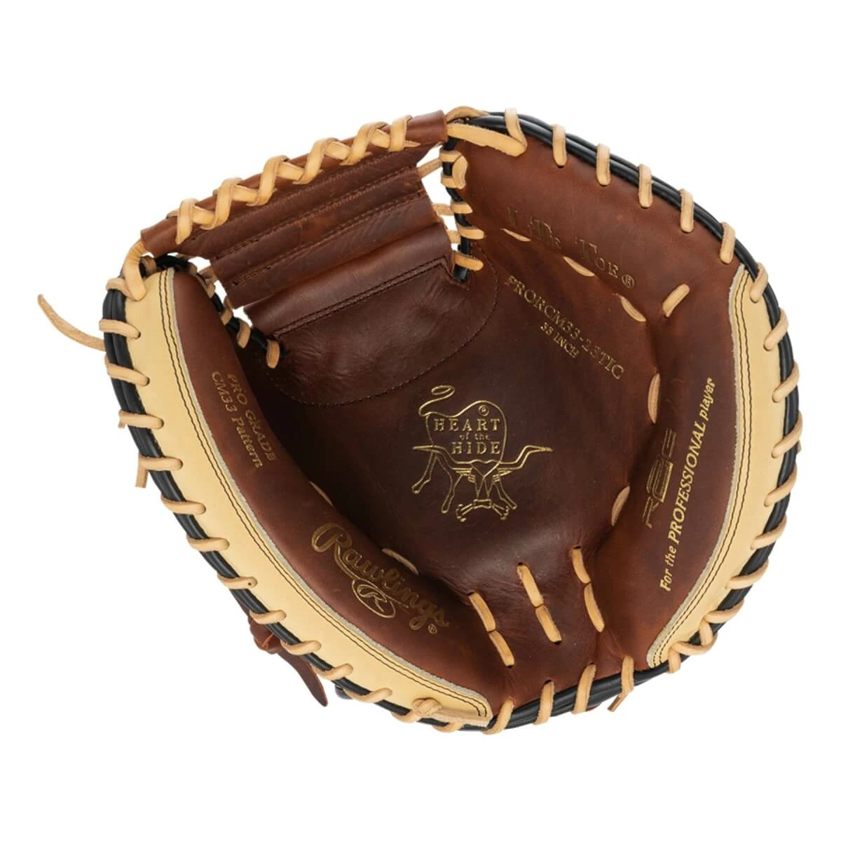 Rawlings Heart Of The Hide R2G 33" Baseball Catchers Mitt PRORCM33-23TIC 2 Rawlings Heart Of The Hide R2G 33" Baseball Catchers Mitt PRORCM33-23TIC - Image 2