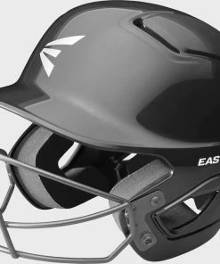 Easton Alpha T-Ball Batting Helmet With Mask - Black