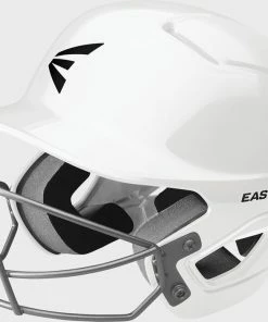 Easton Alpha T-Ball Batting Helmet With Mask - White