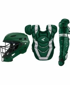 Easton Elite X Adult Catchers Set -Gloves Sales Store ELITEX GREENSILVER