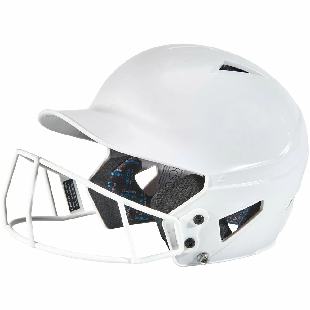 Champro Sports Champro HX Rookie T-Ball Batting Helmet/Mask - White 1 Champro Sports Champro HX Rookie T-Ball Batting Helmet/Mask - White