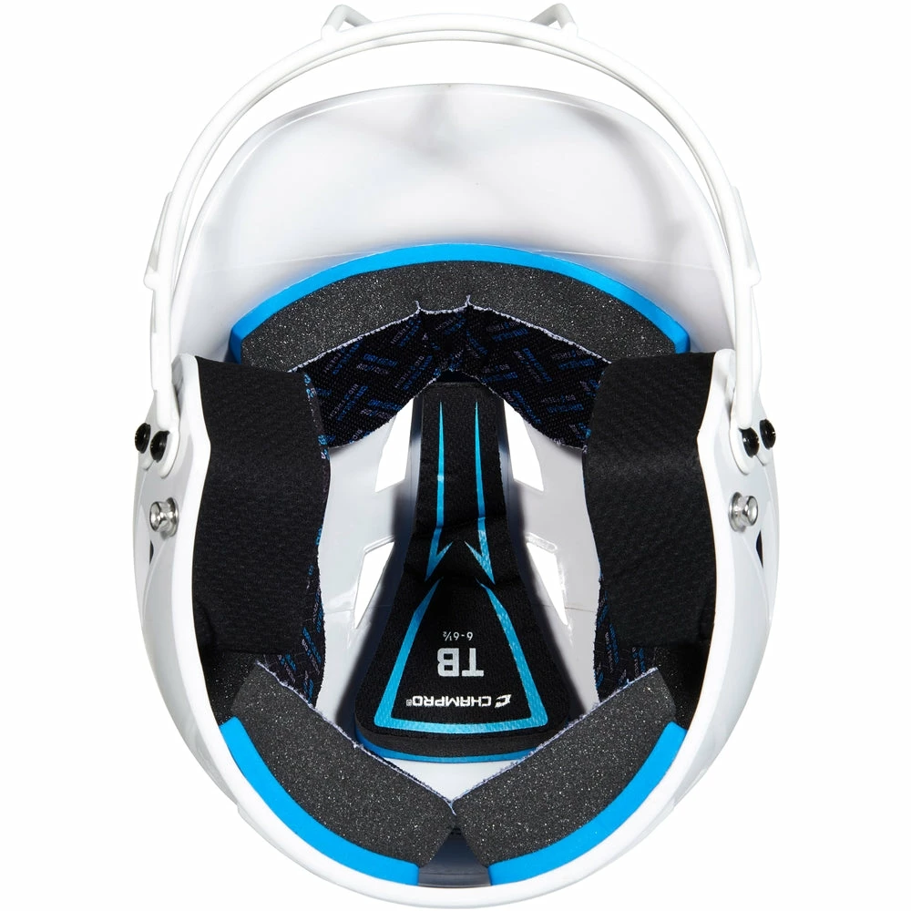 Champro Sports Champro HX Rookie T-Ball Batting Helmet/Mask - White 4 Champro Sports Champro HX Rookie T-Ball Batting Helmet/Mask - White - Image 4