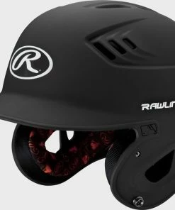 Rawlings R16M Matte Batting Helmet - Black