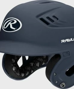 Rawlings R16M Matte Batting Helmet - Navy