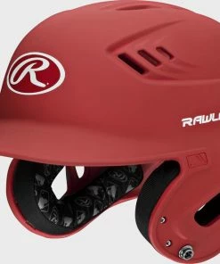 Rawlings R16M Matte Batting Helmet - Red