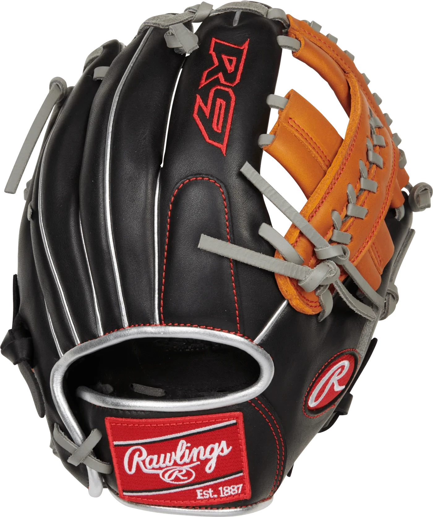 Rawlings R9 Contour 11" Baseball Glove - R9110U-19BT 1 Rawlings R9 Contour 11" Baseball Glove - R9110U-19BT