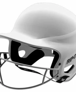 Rip-It Vision Pro Matte Fastpitch Batting Helmet - White