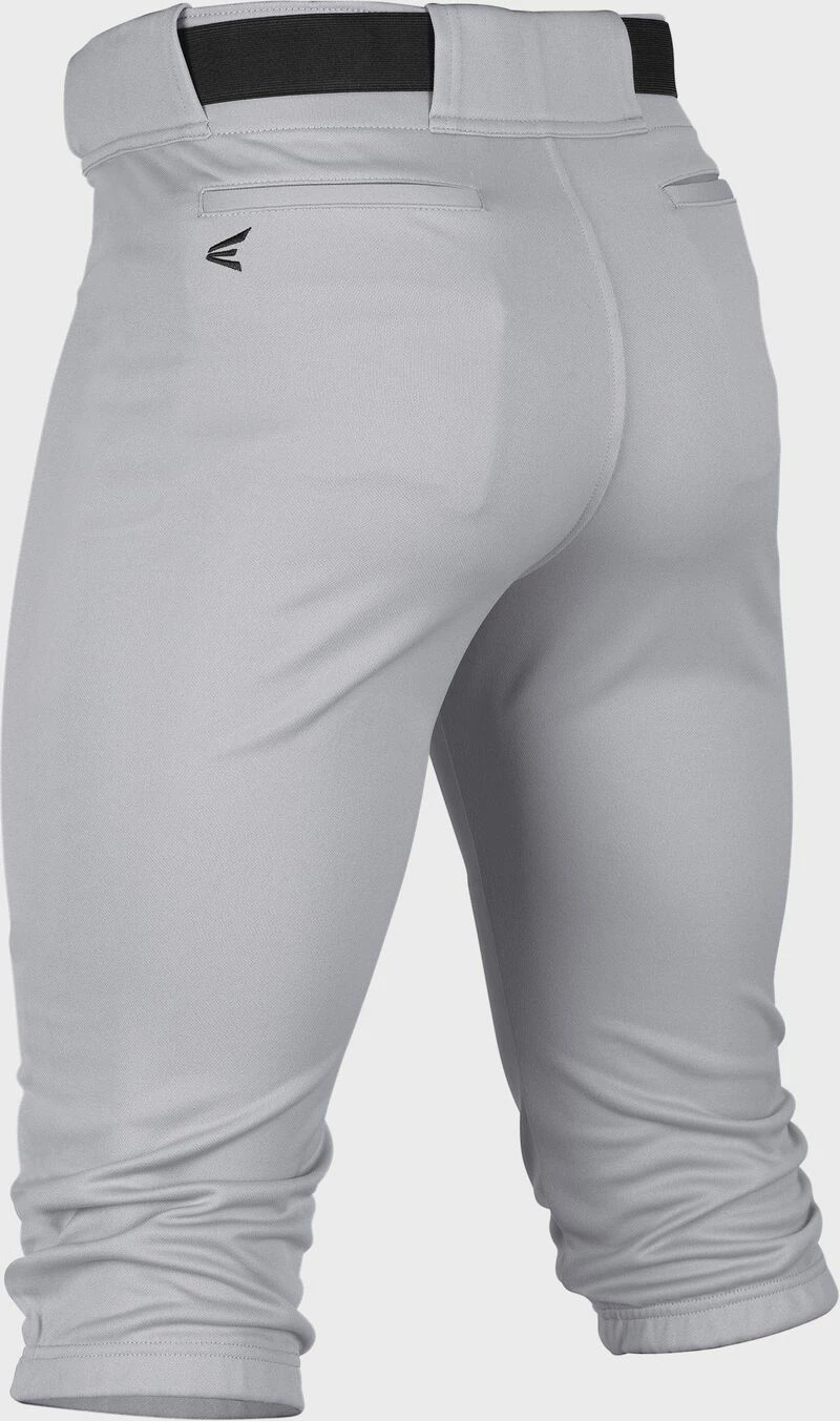 Easton Rival+ Men's Knicker Baseball Pant - Grey 2 Easton Rival+ Men's Knicker Baseball Pant - Grey - Image 2