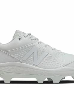 New Balance 3000 V5 Fresh Foam Molded Cleats - White/White