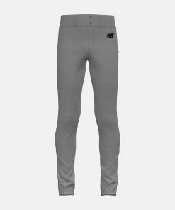 New Balance BBP332 Youth Adversary 2.0 Solid Tapered Baseball Pants - Grey