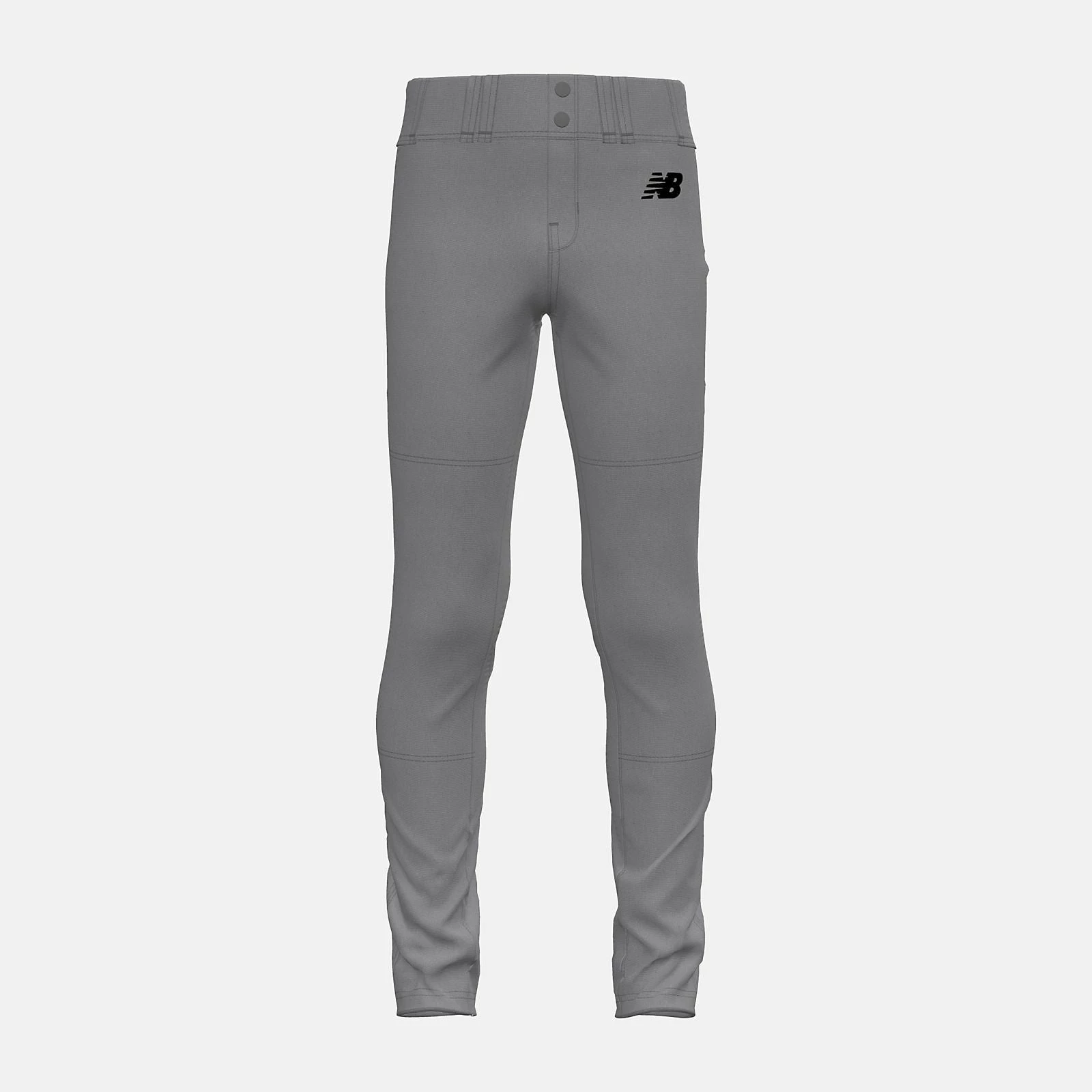 New Balance BBP332 Youth Adversary 2.0 Solid Tapered Baseball Pants - Grey 1 New Balance BBP332 Youth Adversary 2.0 Solid Tapered Baseball Pants - Grey