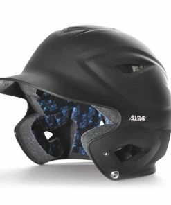 All-Star All Star S7™ Solid Matte Adult Batting Helmet - Black