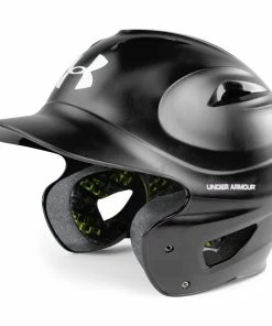 Under Armour Converge Matte Batting Helmet - Black