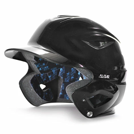 All-Star All Star S7™ Solid Gloss Youth Batting Helmet - Black 1 All-Star All Star S7™ Solid Gloss Youth Batting Helmet - Black