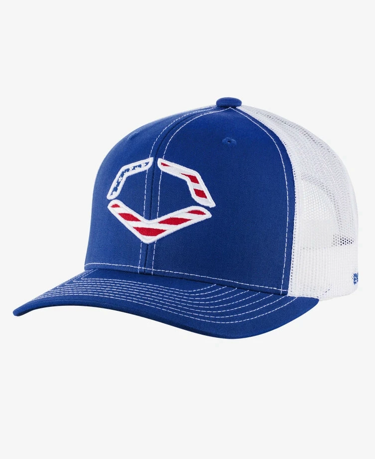 EvoShield USA Trucker And Tone Snapback Caps 1 EvoShield USA Trucker And Tone Snapback Caps