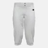 New Balance BMP236 Men's Adversary 2.0 Solid Knicker Baseball Pants - White