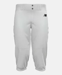 New Balance BMP236 Men's Adversary 2.0 Solid Knicker Baseball Pants - White
