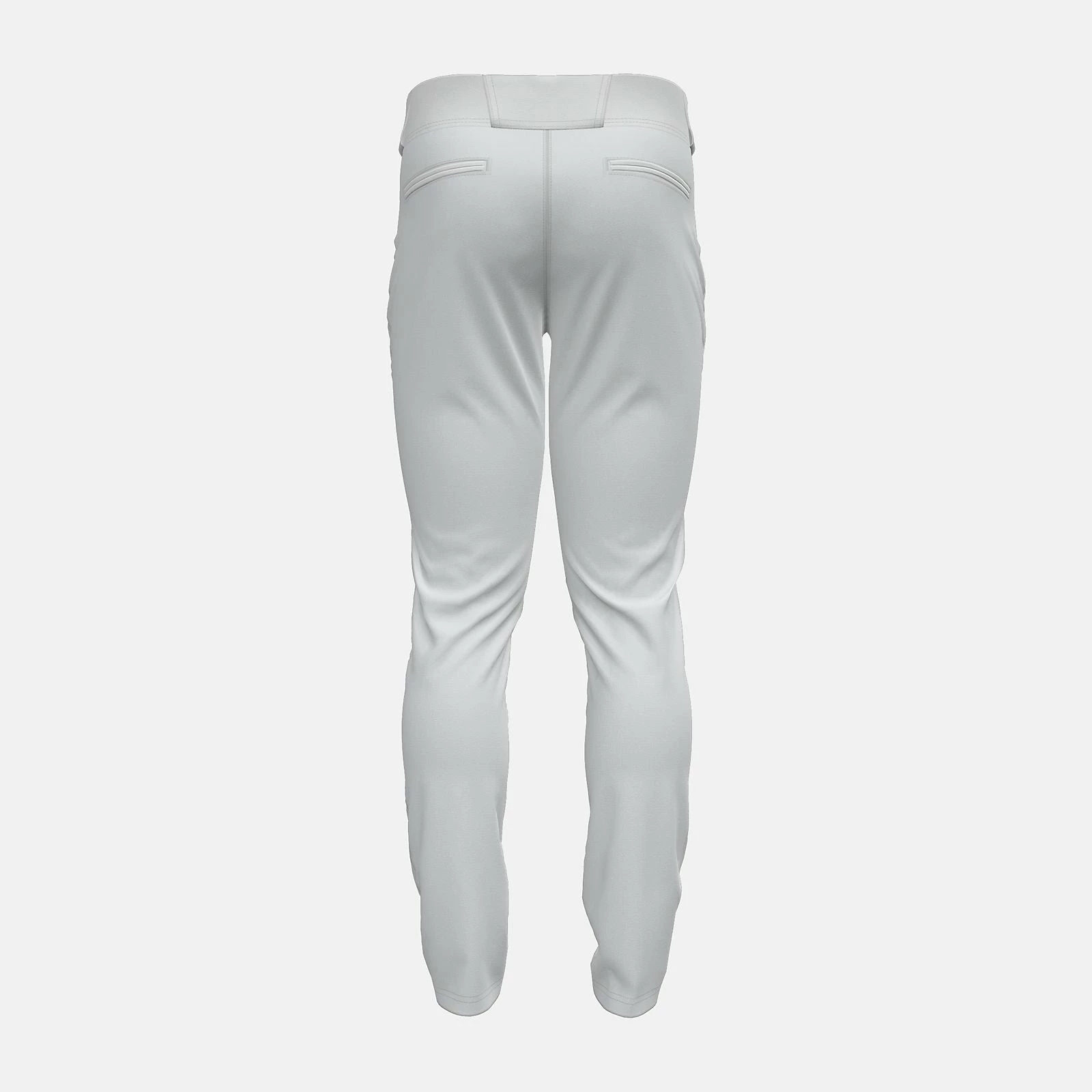 New Balance BMP332 Men's Adversary 2.0 Solid Tapered Baseball Pants - White 2 New Balance BMP332 Men's Adversary 2.0 Solid Tapered Baseball Pants - White - Image 2
