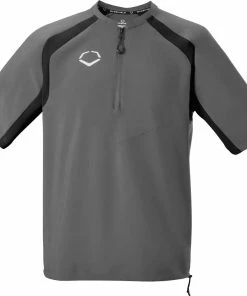 Evoshield Men's Pro Team Baseball Cage Jacket - Charcoal WTV1091CH