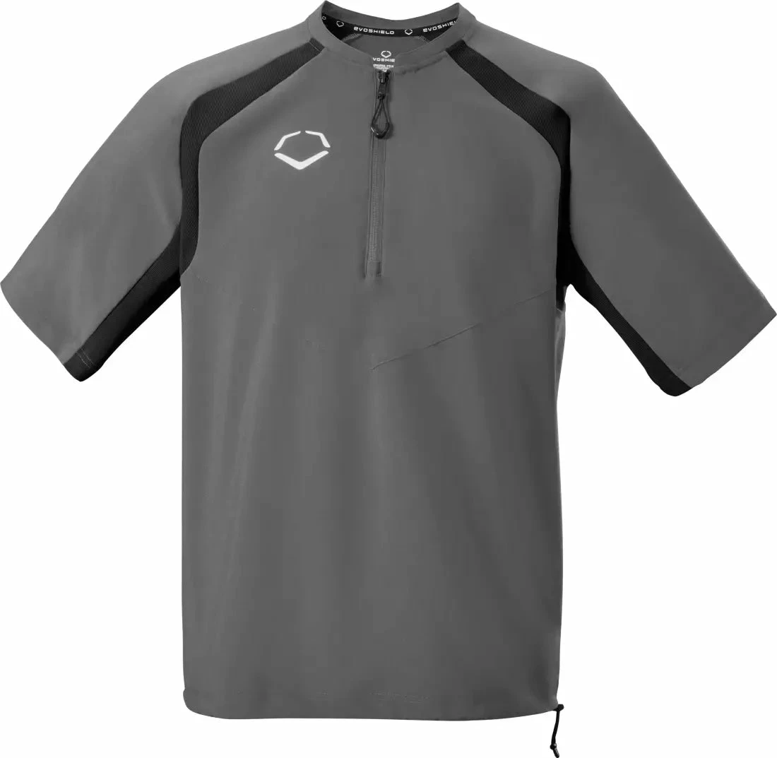 Evoshield Men's Pro Team Baseball Cage Jacket - Charcoal WTV1091CH 1 Evoshield Men's Pro Team Baseball Cage Jacket - Charcoal WTV1091CH