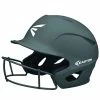 Easton Prowess Grip Matte Solid Fastpitch Batting Helmet - Charcoal