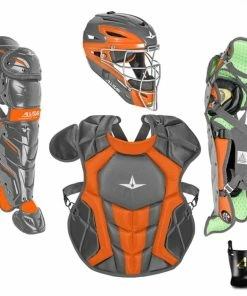 All-Star All Star System 7 Axis Intermediate Two-Tone Catchers Set 15 All-Star All Star System 7 Axis Intermediate Two-Tone Catchers Set -Gloves Sales Store ckcc1216s7xtt gph or web 1