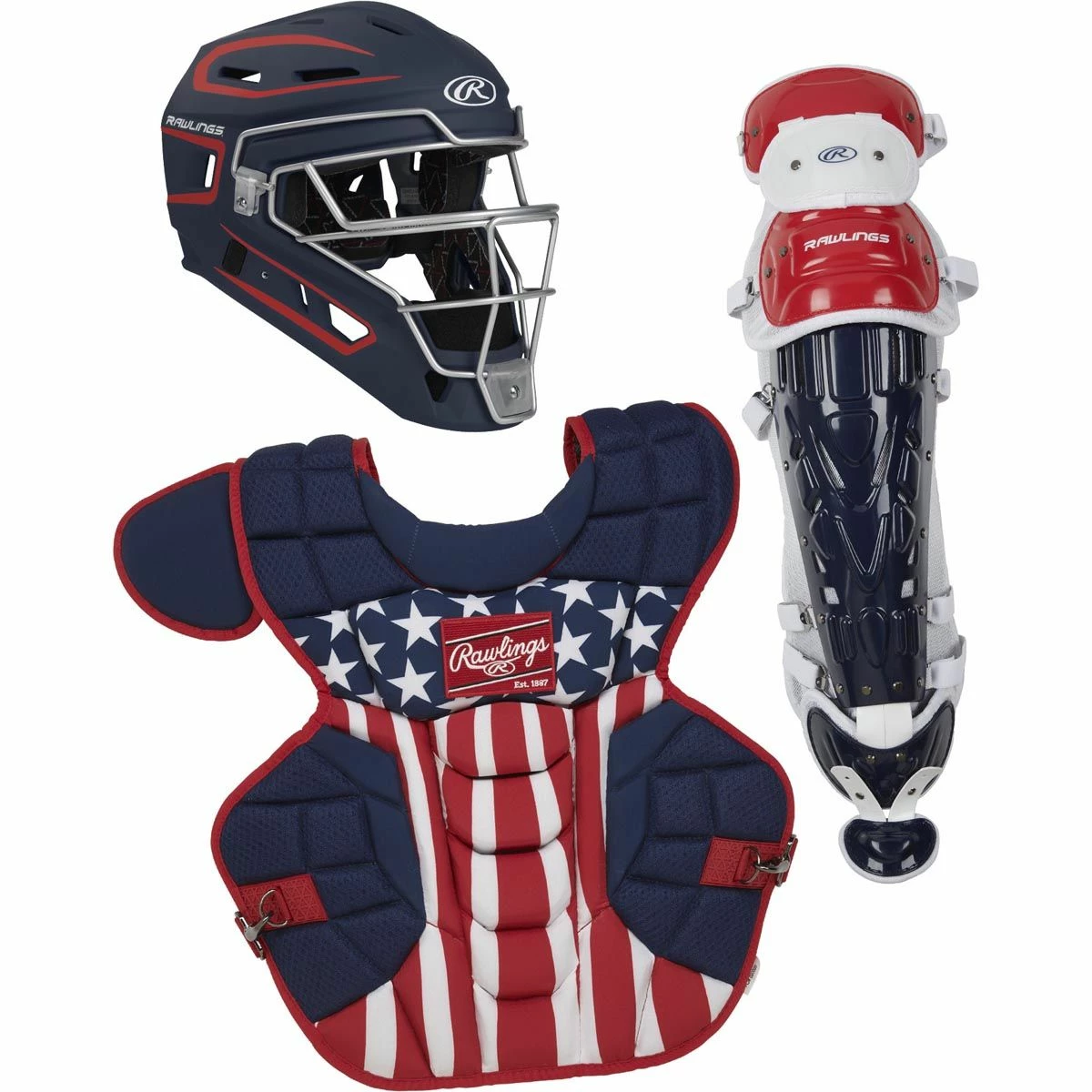Rawlings CSV2I Velo 2.0 Intermediate Catchers Gear Set 6 Rawlings CSV2I Velo 2.0 Intermediate Catchers Gear Set - Image 6