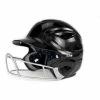 All-Star All Star S7™ Solid Gloss Adult Fastpitch Batting Helmet - Black