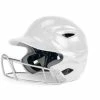 All-Star All Star S7™ Solid Gloss Youth Fastpitch Batting Helmet - White