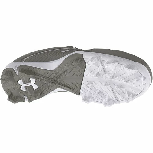 Under Armour Leadoff Low RM Men's Molded Cleat - Grey 5 Under Armour Leadoff Low RM Men's Molded Cleat - Grey - Image 5