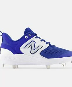 New Balance Fresh Foam X 3000 V6 Metal Cleat - Royal/White -Gloves Sales Store l3000tb6 nb 02 i