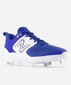 New Balance Fresh Foam X 3000 V6 Metal Cleat - Royal/White