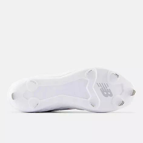 New Balance Fresh Foam X 3000 V6 Metal Cleat - Red/White 5 New Balance Fresh Foam X 3000 V6 Metal Cleat - Red/White - Image 5