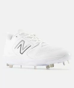 New Balance Fresh Foam X 3000 V6 Metal Cleat - White