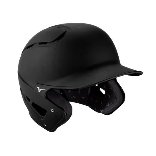 Mizuno B6 Matte Batting Helmet - Black 1 Mizuno B6 Matte Batting Helmet - Black