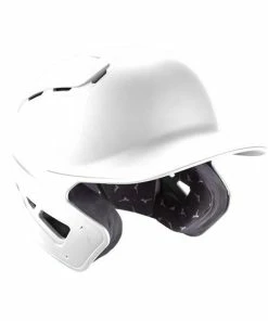 Mizuno B6 Matte Batting Helmet - White