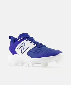New Balance Fresh Foam 3000 V6 Molded Cleat - Royal W/ White