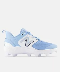New Balance Fresh Foam 3000 V6 Molded Cleat - Columbia W/ White 7 New Balance Fresh Foam 3000 V6 Molded Cleat - Columbia W/ White -Gloves Sales Store pl3000c6 nb 02 i