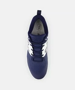 New Balance Fresh Foam 3000 V6 Molded Cleat - Navy W/ White 8 New Balance Fresh Foam 3000 V6 Molded Cleat - Navy W/ White -Gloves Sales Store pl3000n6 nb 04 i