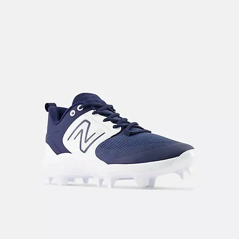 New Balance Fresh Foam 3000 V6 Molded Cleat - Navy W/ White 1 New Balance Fresh Foam 3000 V6 Molded Cleat - Navy W/ White